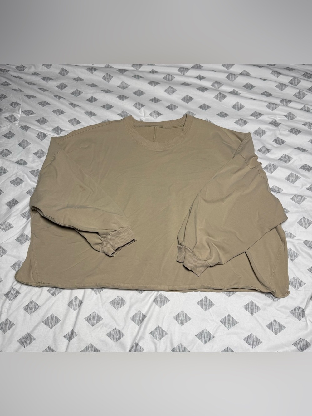 Lululemon Oversized Cropped Crewneck